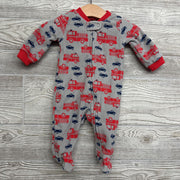 Blanket Sleeper Fire Trucks 0-3M