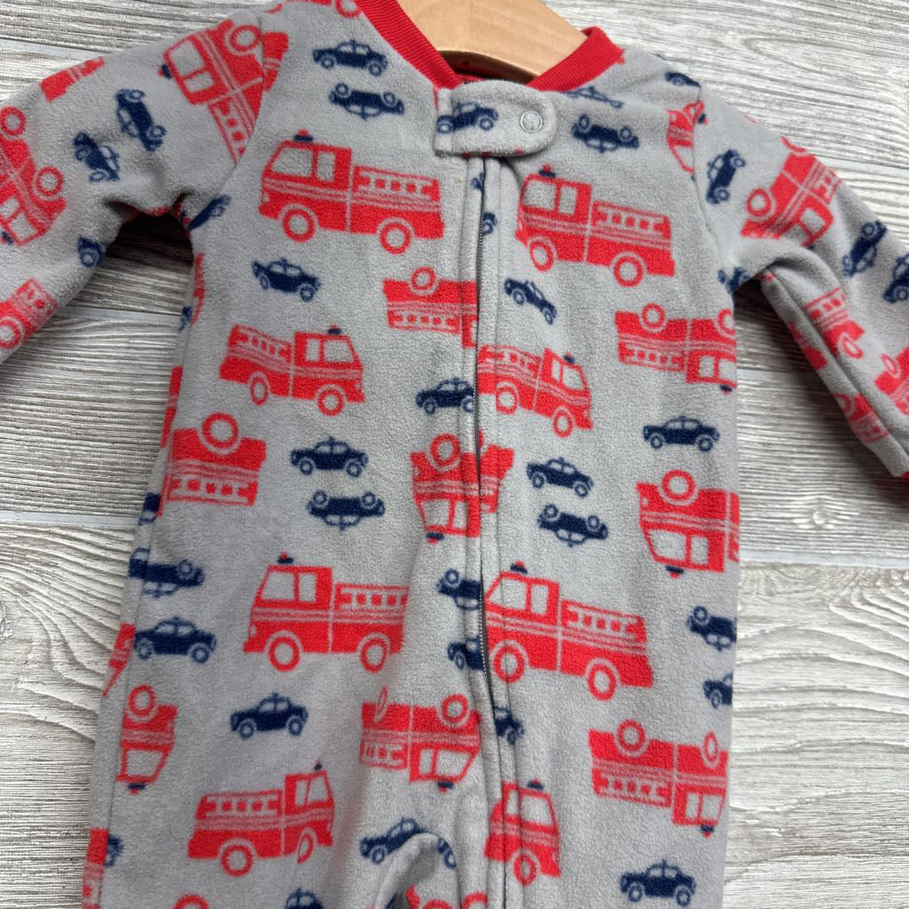Blanket Sleeper Fire Trucks 0-3M