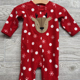 Blanket Sleeper Deer & Polka Dots 6M