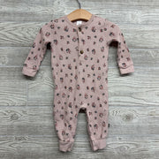 LS Thermal Coverall Flowers 6-9M