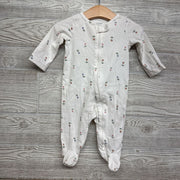 Ribbed Sleeper Flowers 6M