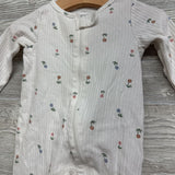 Ribbed Sleeper Flowers 6M