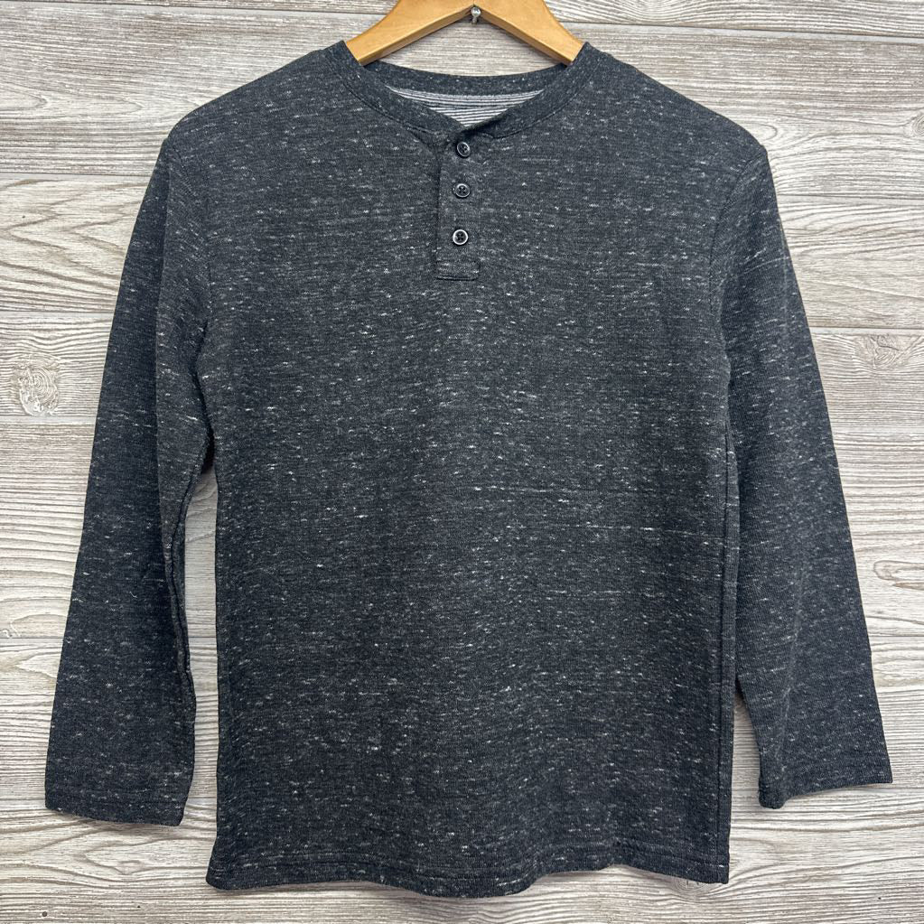 Henley Shirt Heathered 10-12