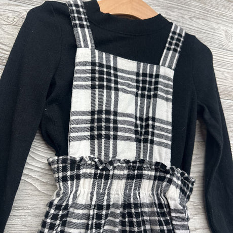 Plaid Jumper & Shirt 3t