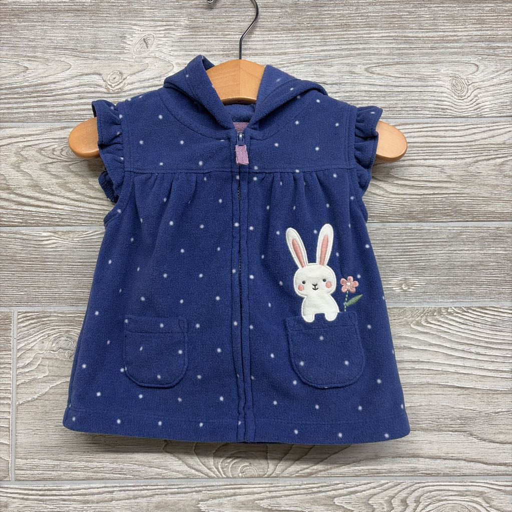 Fleece Vest Rabbit 12M