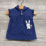 Fleece Vest Rabbit 12M