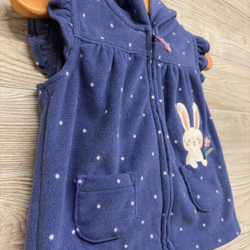 Fleece Vest Rabbit 12M