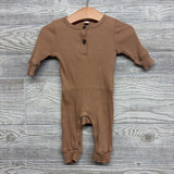 Ribbed Henley Outfit 0-3M