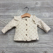 Quilted Jacket Cherries 3-6M