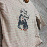 LS Bodysuit I Love Grandma Hugs 3M