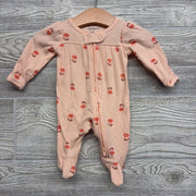Ribbed Outfit Flowers Preemie
