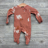 Kimono Side Snap Outfit Flowers Nb