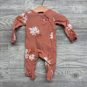 Kimono Side Snap Outfit Flowers Nb