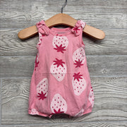 Romper Strawberries NB
