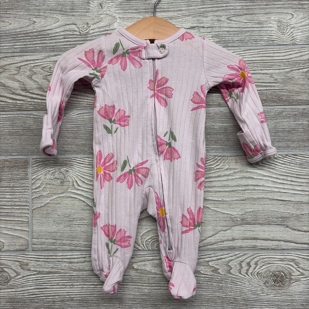 Ribbed Sleeper Flowers NB