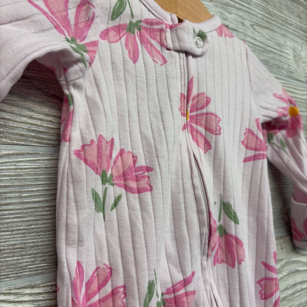 Ribbed Sleeper Flowers NB