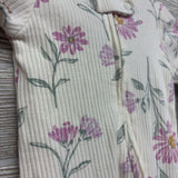 Ribbed Sleeper Flowers NB