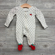 Sleeper Polka Dot Cherries NB