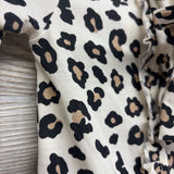 Ruffle Animal Print Outfit & Headwrap NB