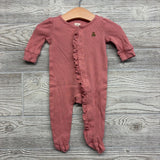 Ruffle Ribbed Outfit 0-3M