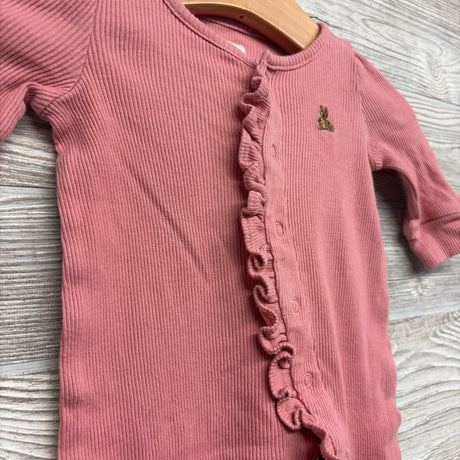 Ruffle Ribbed Outfit 0-3M
