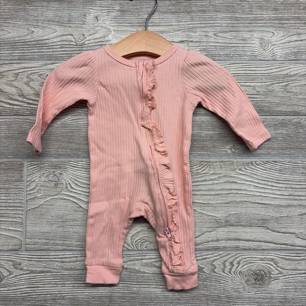 Ruffle Ribbed Outfit NB