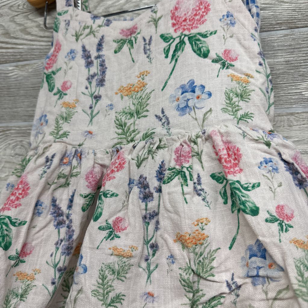 Linen Tank Top Flowers & Shorts Gingham 6