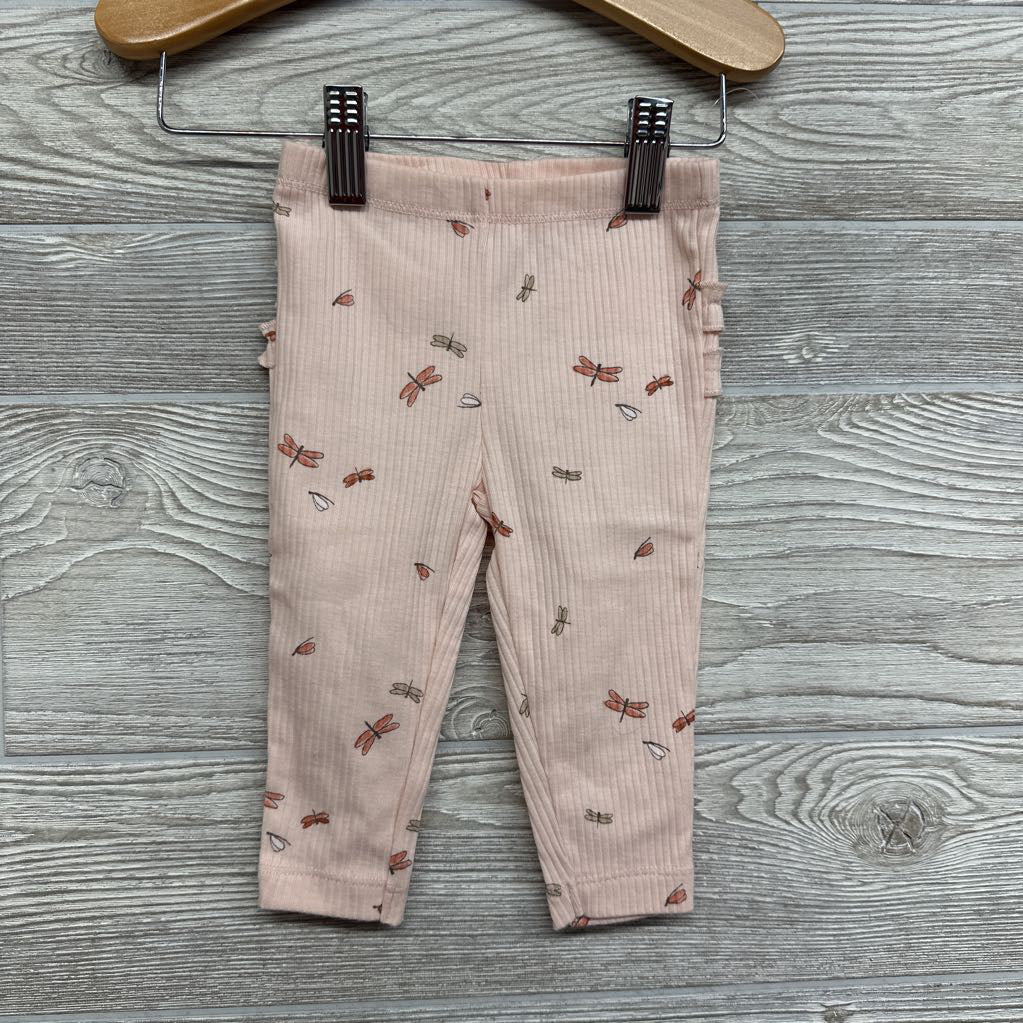 Ribbed Bodysuit & Pants Dragonflies 6M