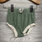 Ribbed Shirt & Bummies 6-9M
