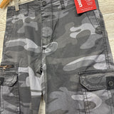 NEW Stretch Cargo Shorts Camo 12