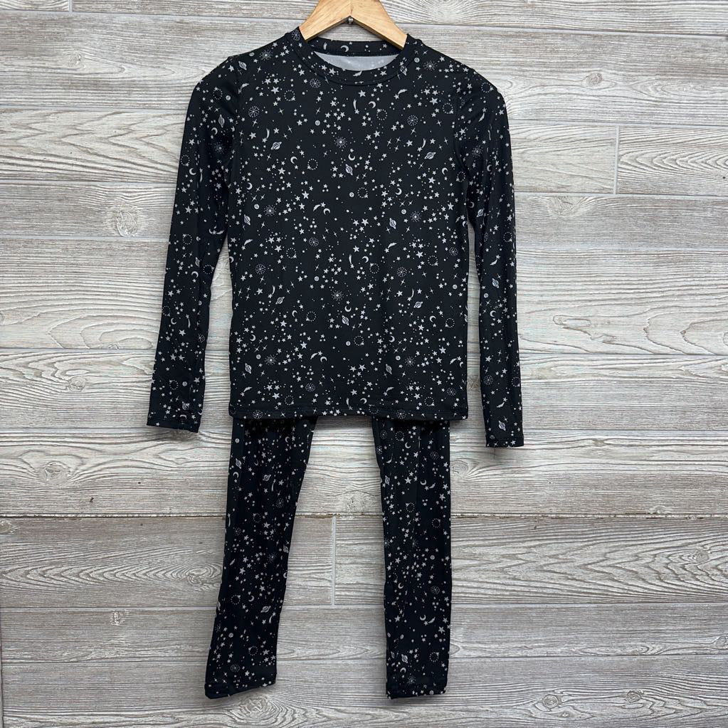 LS Baselayer Shirt & Pants Stars Moons 10-12