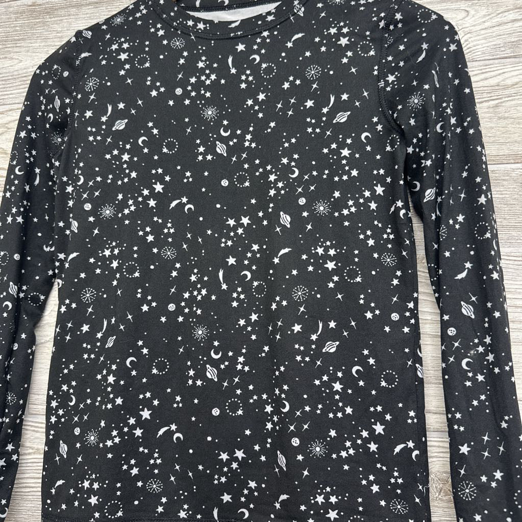 LS Baselayer Shirt & Pants Stars Moons 10-12
