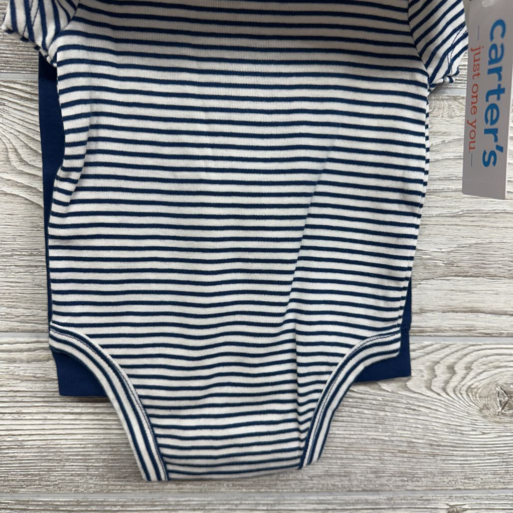 NEW 2 Pk Bodysuits & Pants Stripes Construction Vehicles 3M
