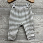 NEW 3 Pk Harem Pants Stripes Solid 6-9M