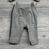 NEW 3 Pk Harem Pants Stripes Solid 6-9M