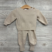 Cable Knit Sweater & Pants 3-6M