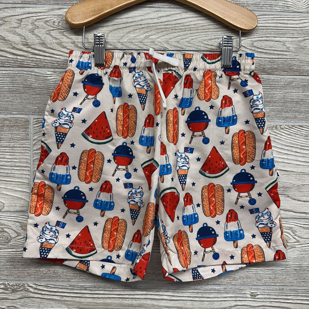 Swim Trunks Hot Dogs Popsicles 9-10