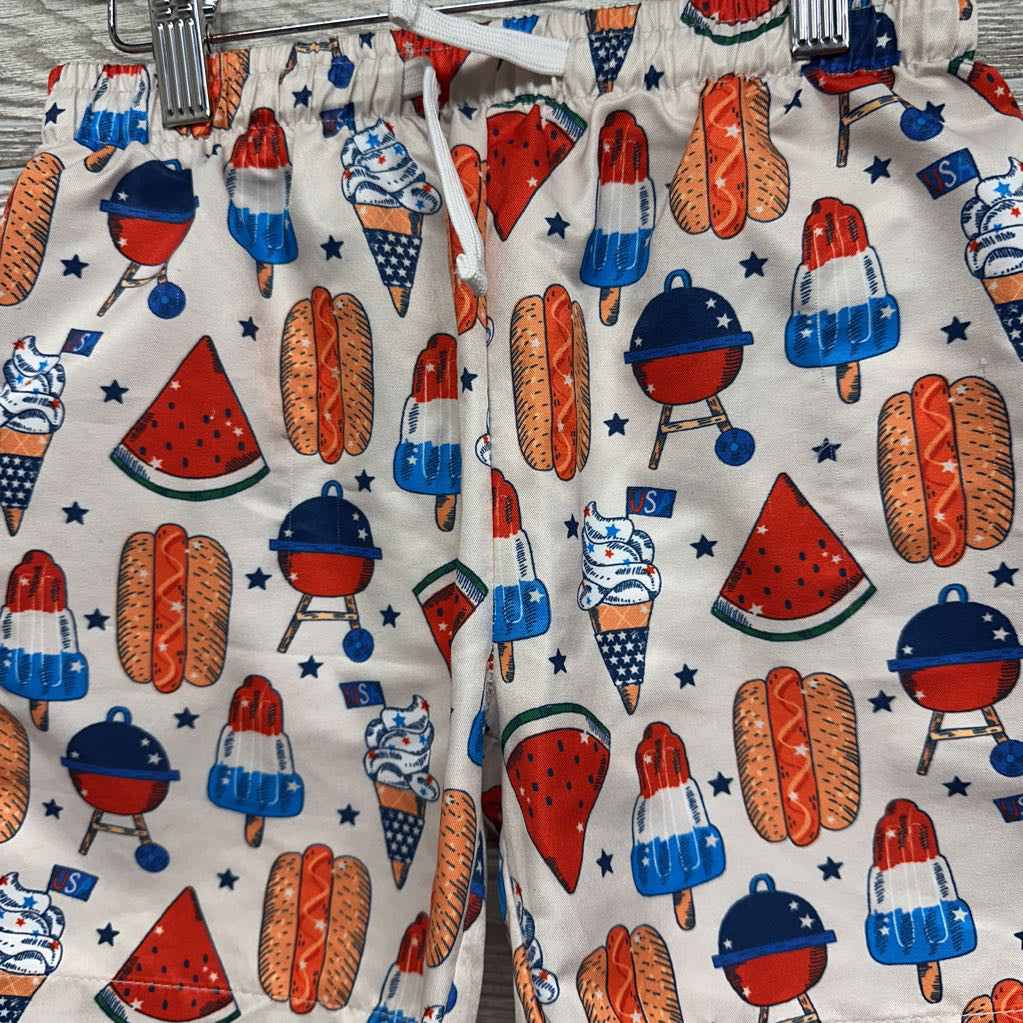 Swim Trunks Hot Dogs Popsicles 9-10