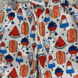 Swim Trunks Hot Dogs Popsicles 9-10
