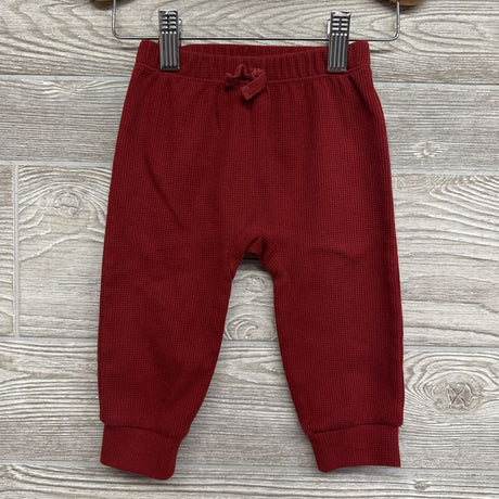LS V Neck Waffle Knit Bodysuit & Joggers 9M