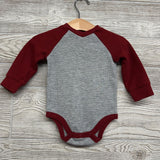 LS V Neck Waffle Knit Bodysuit & Joggers 9M