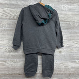 Hoodie Dinosaur & French Terry Drawstring Joggers 4T