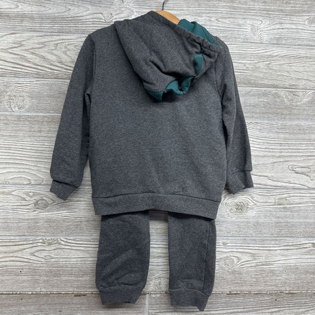 Hoodie Dinosaur & French Terry Drawstring Joggers 4T