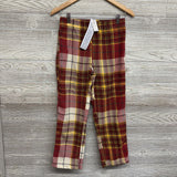 NEW 2 Pc Pj Shirt USC Trojans & Plaid Pants 10-12