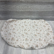 Quilted Muslin Changing Pad Sheet Flowers