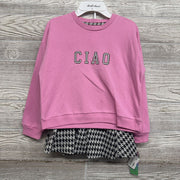 NEW Crewneck Ciao & Houndstooth Skort 6