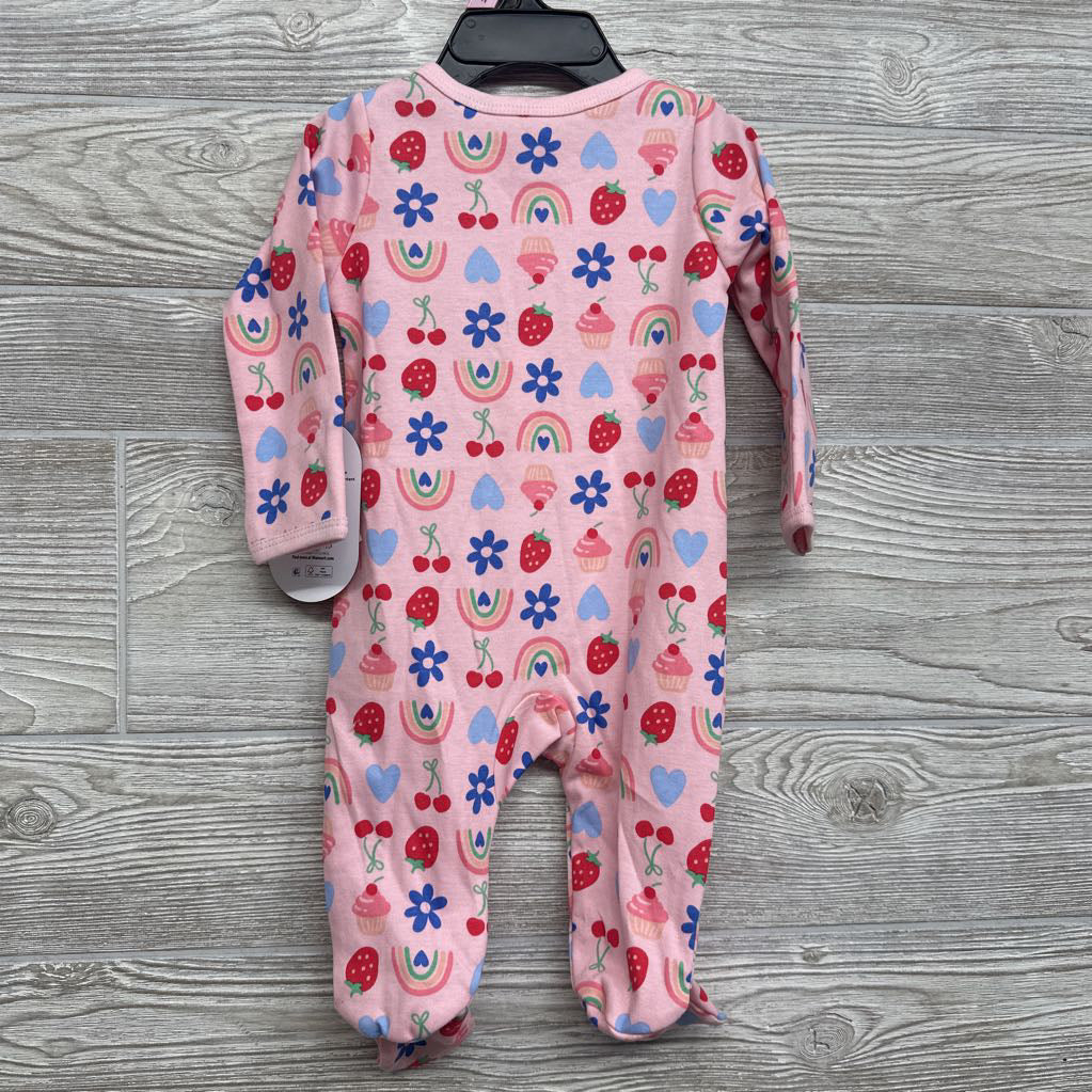 NEW Sleeper Fruit Flowers 0-3M