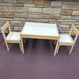 Dry Erase Table & 2 Chairs