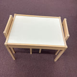 Dry Erase Table & 2 Chairs