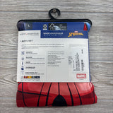 NEW 2 Pc LS Warm Underwear Spider-Man 10-12
